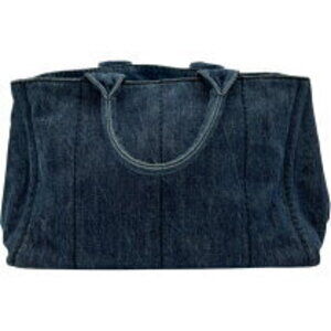 Prada bag denim blue Canapa